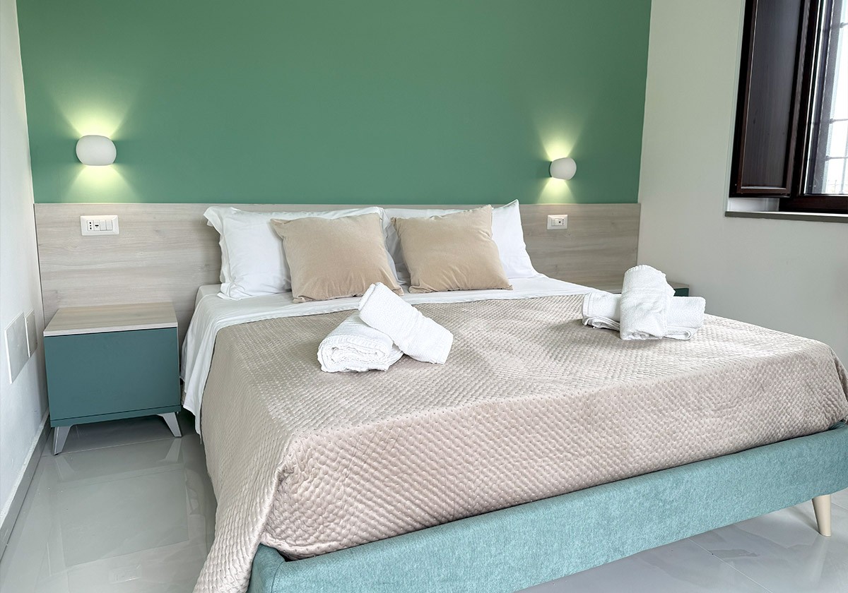 Camera matrimoniale vacanze al mare Cilento