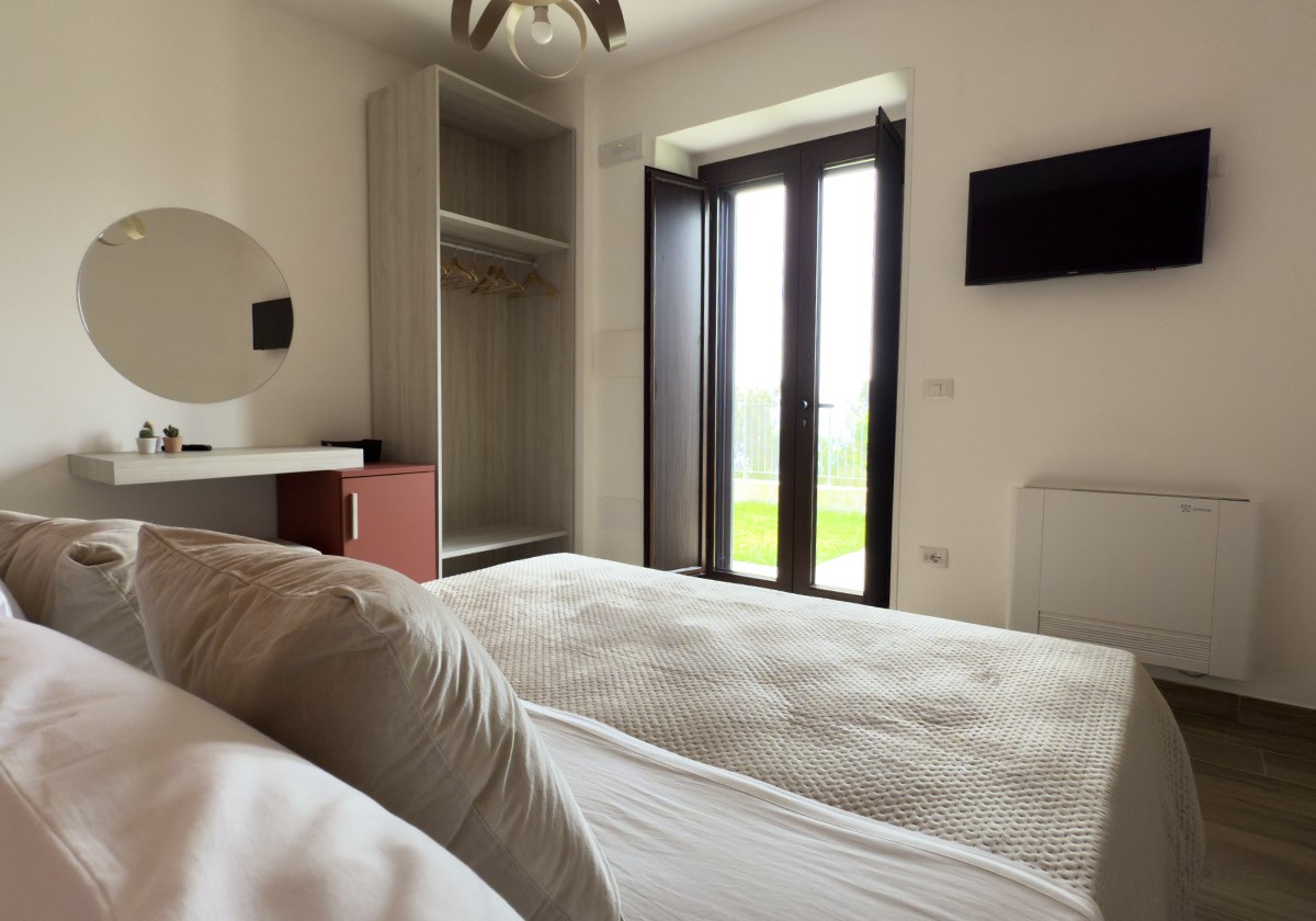 Camera matrimoniale vacanze al mare Cilento