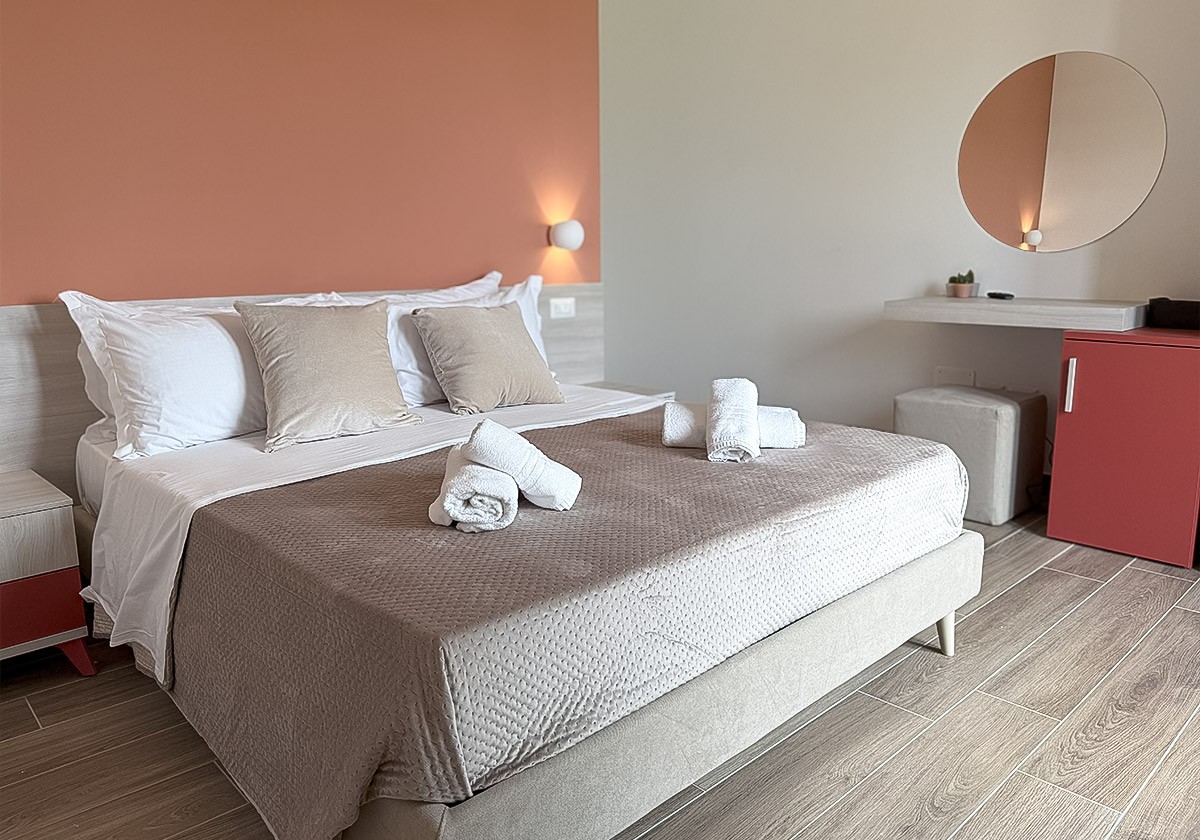 Camera matrimoniale vacanze al mare Cilento