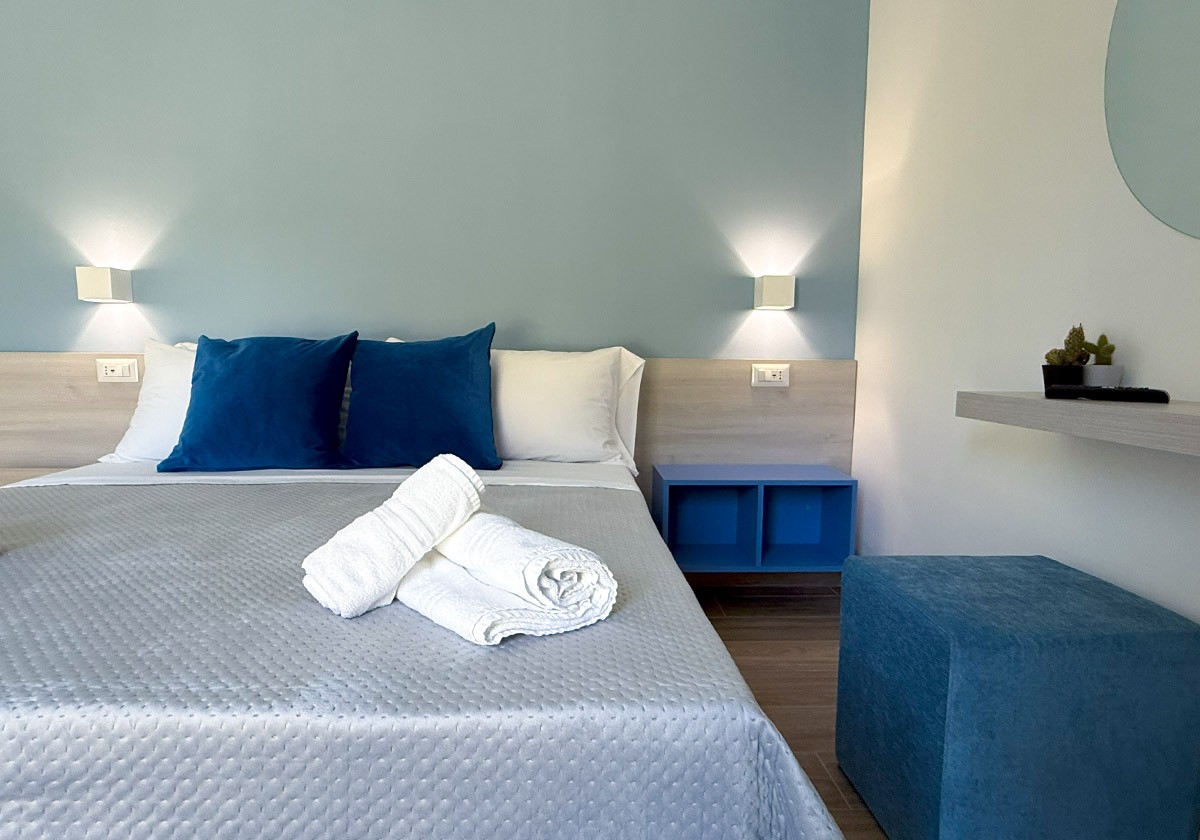 Camera matrimoniale vacanze al mare Cilento