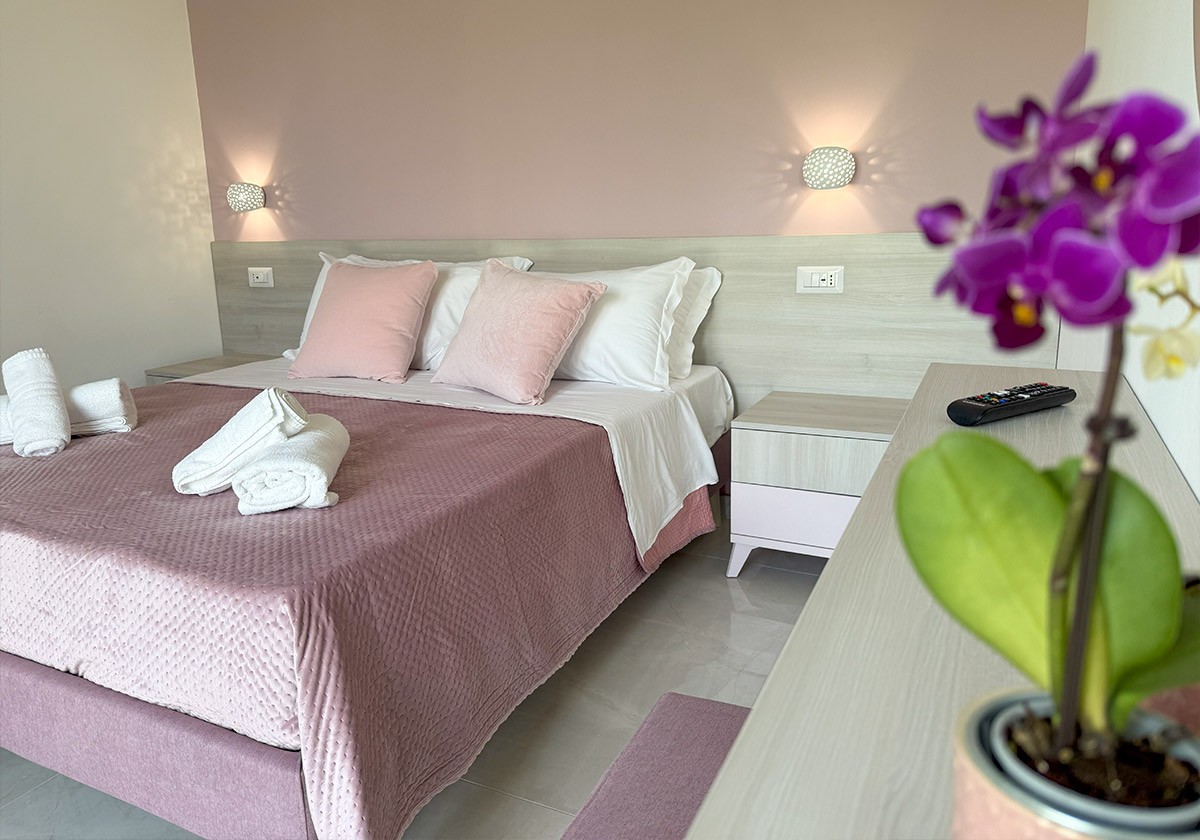 Camera matrimoniale vacanze al mare Cilento